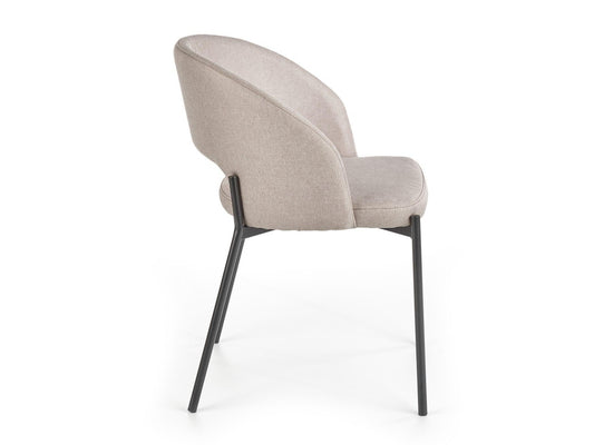 Kėdė K373, Spalva: Smėlinė + Juoda 4225082