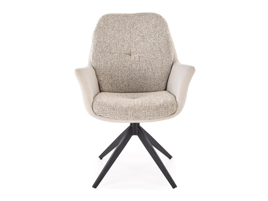 Kėdė K591 swivel kėdė, šviesi pilka V-CH-K/591-KR-J.POPIELATY (Šviesi pilka)