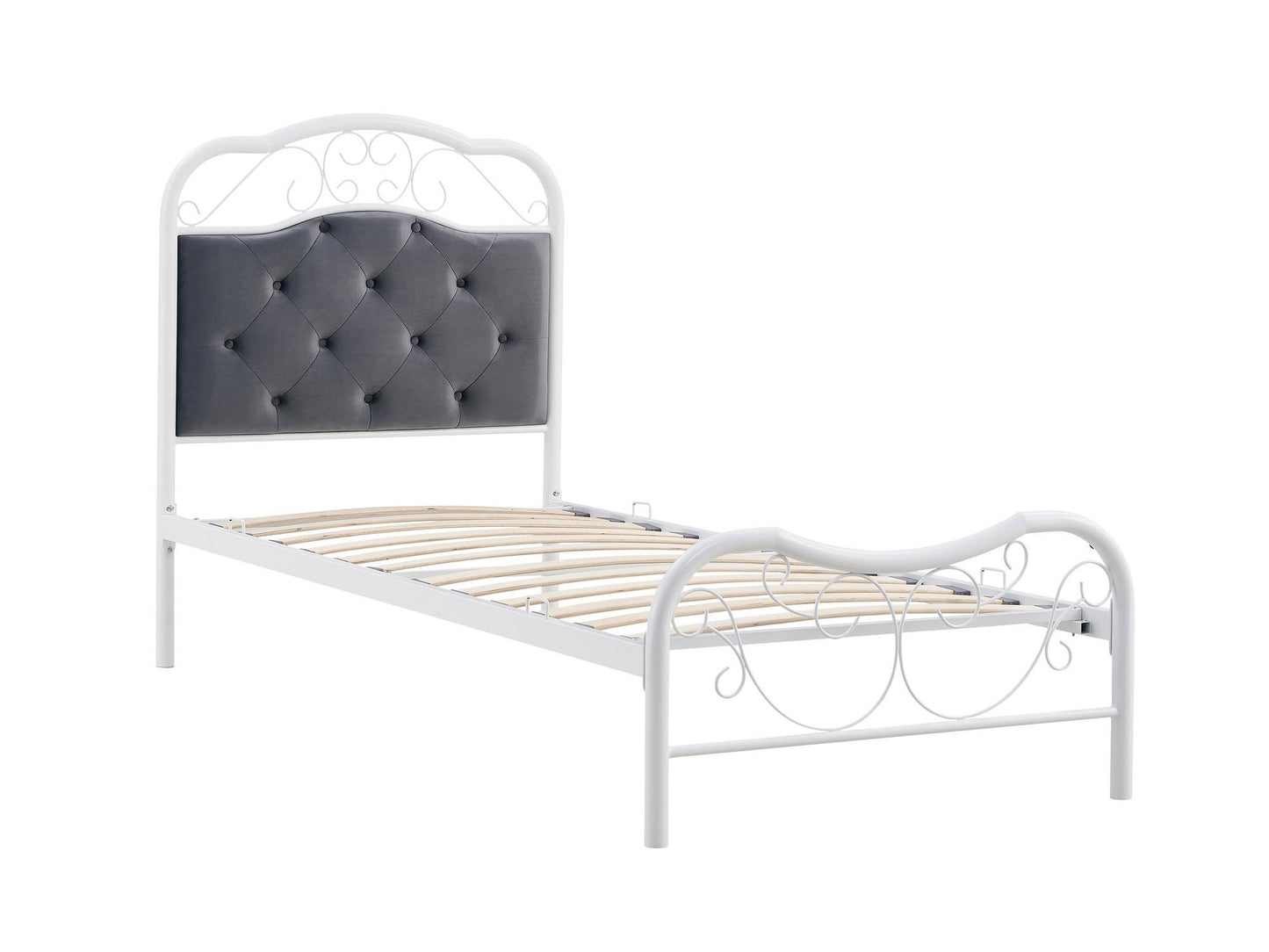 Lova FABRIZIA 90 lova, pilka / balta V-CH-FABRIZIA-LOZ 4235114