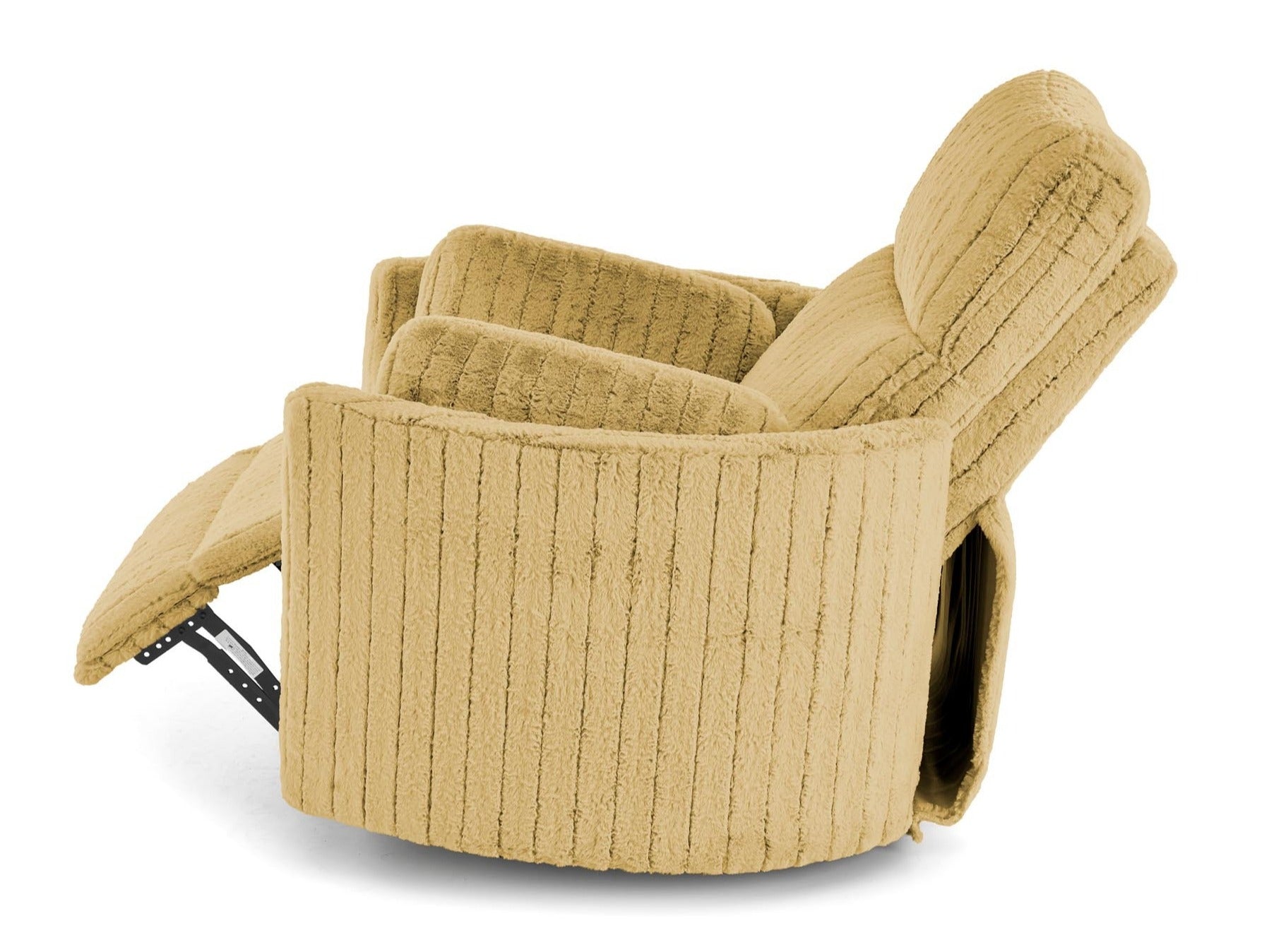 Fotelis reglaineris PEGAS leisure kėdė V-CH-PEGAS-FOT-MUSZTARDOWY, Spalva: Geltona