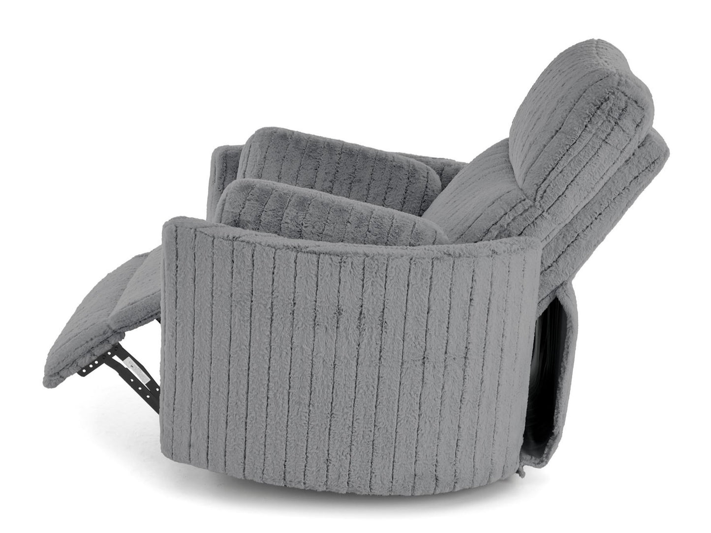 Fotelis reglaineris PEGAS leisure kėdė V-CH-PEGAS-FOT-POPIELATY, Spalva: Pilka