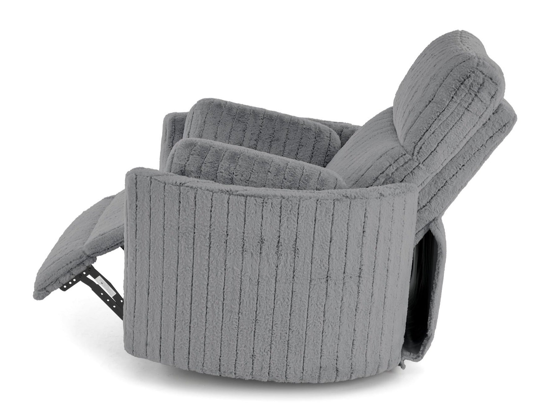 Fotelis reglaineris PEGAS leisure kėdė V-CH-PEGAS-FOT-POPIELATY, Spalva: Pilka