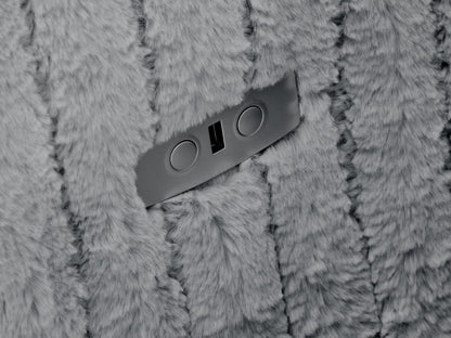 Fotelis reglaineris PEGAS leisure kėdė V-CH-PEGAS-FOT-POPIELATY, Spalva: Pilka