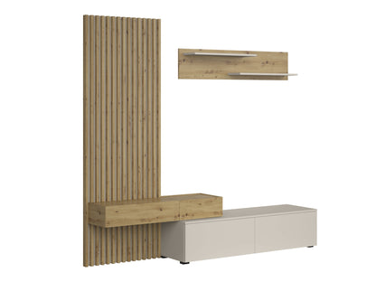 Svetainės komplektas CAMINO komplektas color: artisan ąžuolas / kašmyras V-UA-CAMINO-ARTISAN/KASZMIR (Artisan ąžuolas + Kašmyras)