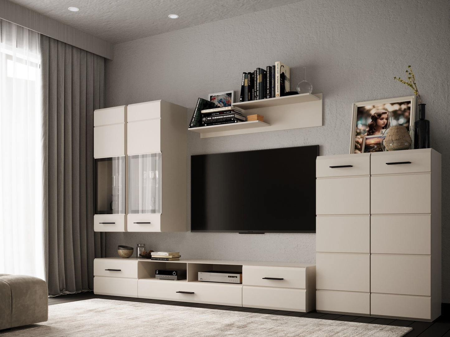 Svetainės komplektas VALETTA komplektas color: kašmyras V-UA-VALETTA-KASZMIR