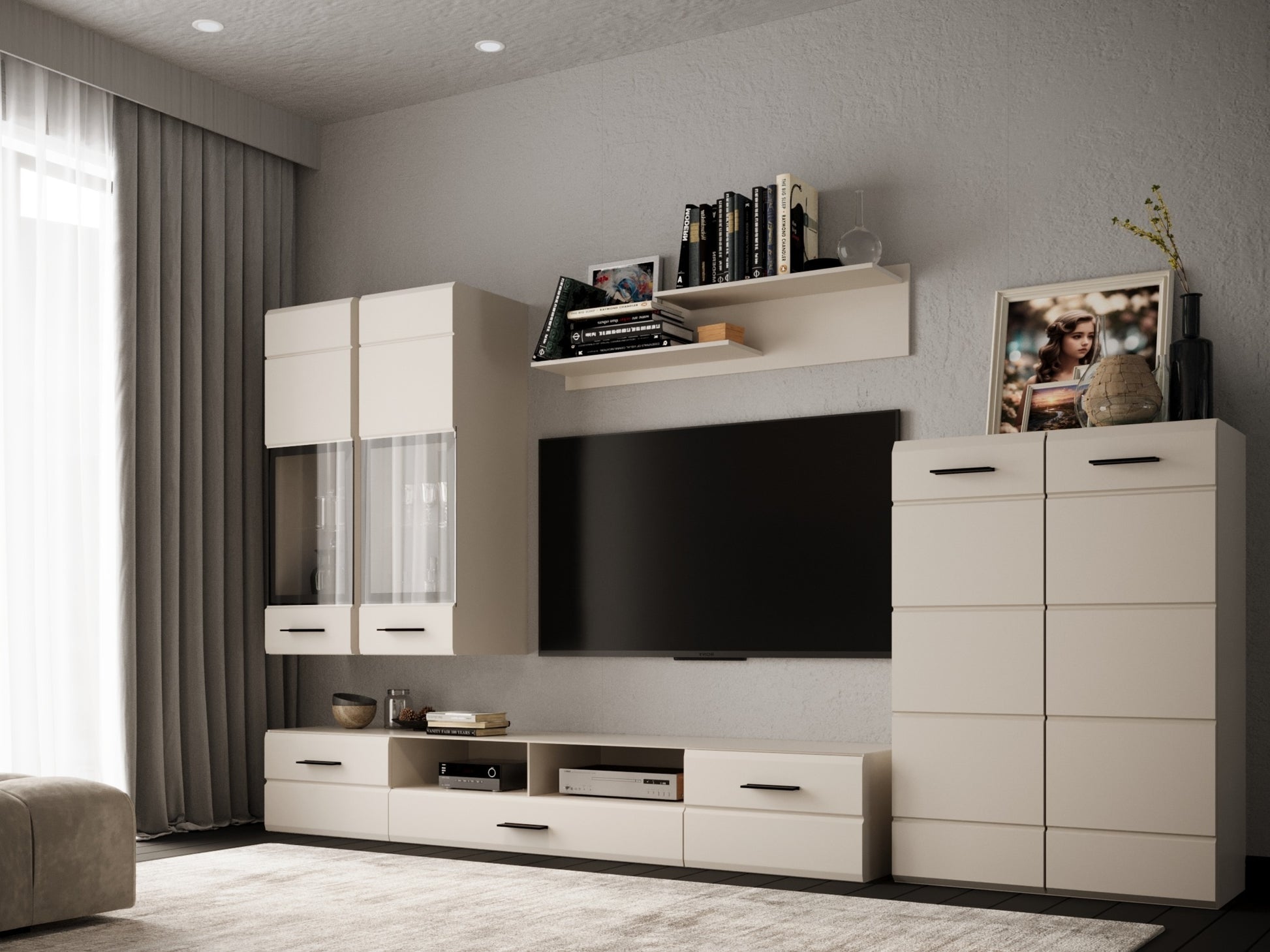 Svetainės komplektas VALETTA komplektas color: kašmyras V-UA-VALETTA-KASZMIR