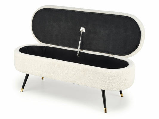 Minkštasuolis AVEIRO suoliukas with storage funstion, kreminėy V-CH-AVEIRO-ŁAWKA 4355760