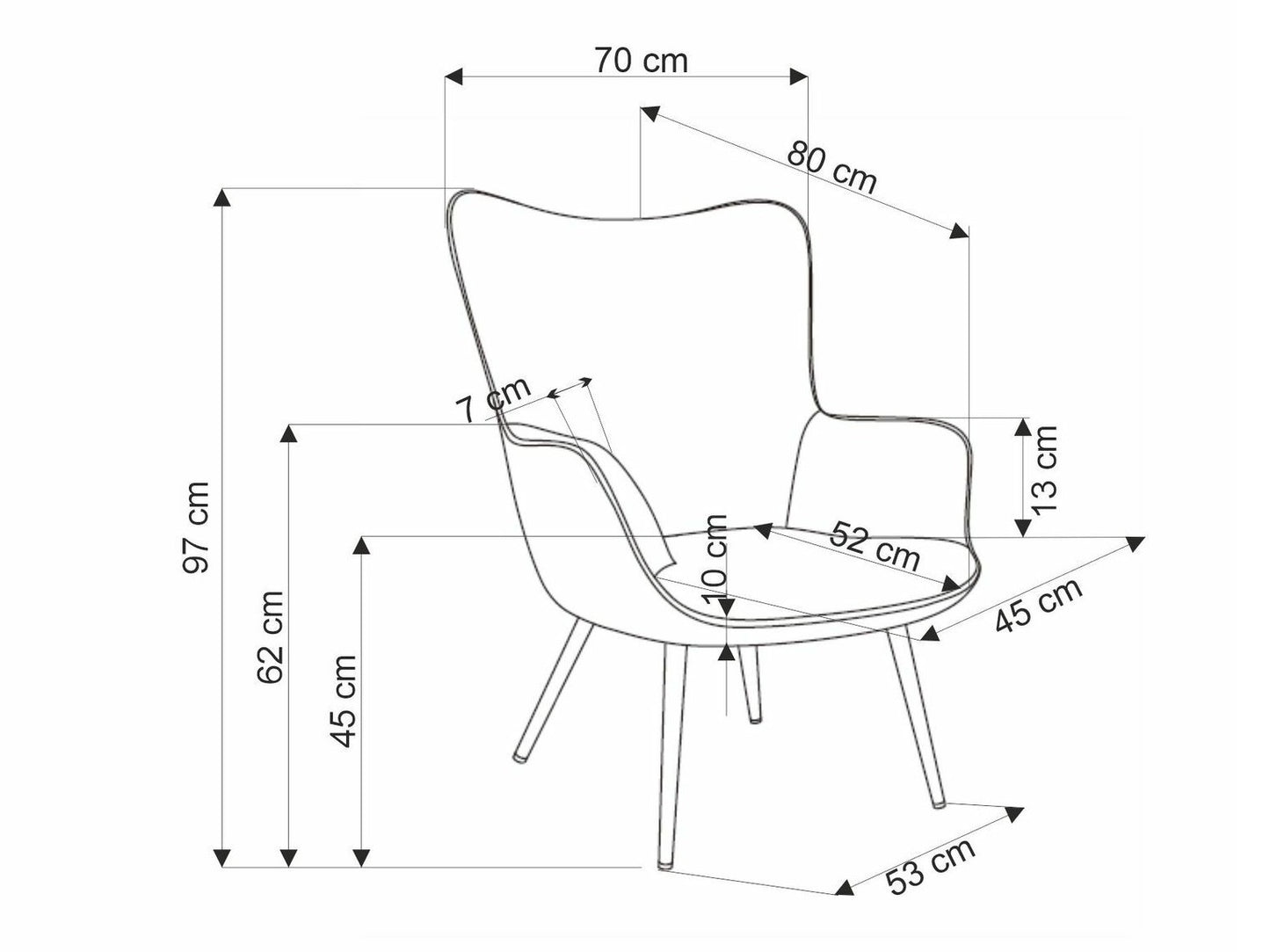 Fotelis Houston 1610 4480537