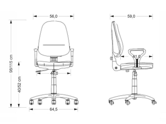 Biuro kėdė Houston 152 4555126