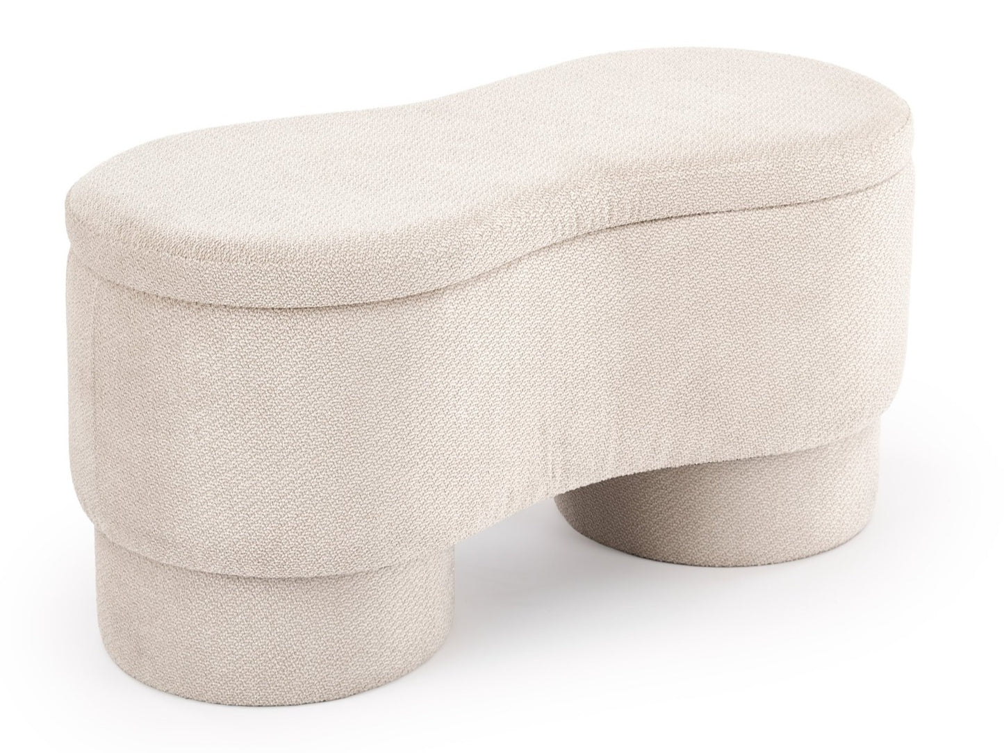 Minkštasuolis VIVA suoliukas with storage function V-CH-VIVA-ŁAWKA-BEŻOWY, Spalva: Smėlinė