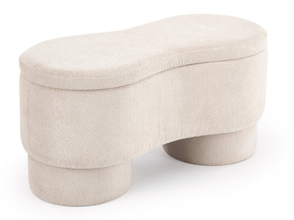 Minkštasuolis VIVA suoliukas with storage function V-CH-VIVA-ŁAWKA-BEŻOWY, Spalva: Smėlinė