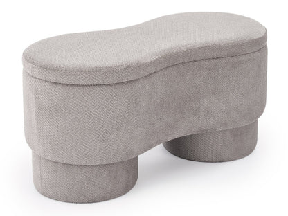 Minkštasuolis VIVA suoliukas with storage function V-CH-VIVA-ŁAWKA-POPIELATY, Spalva: Pilka