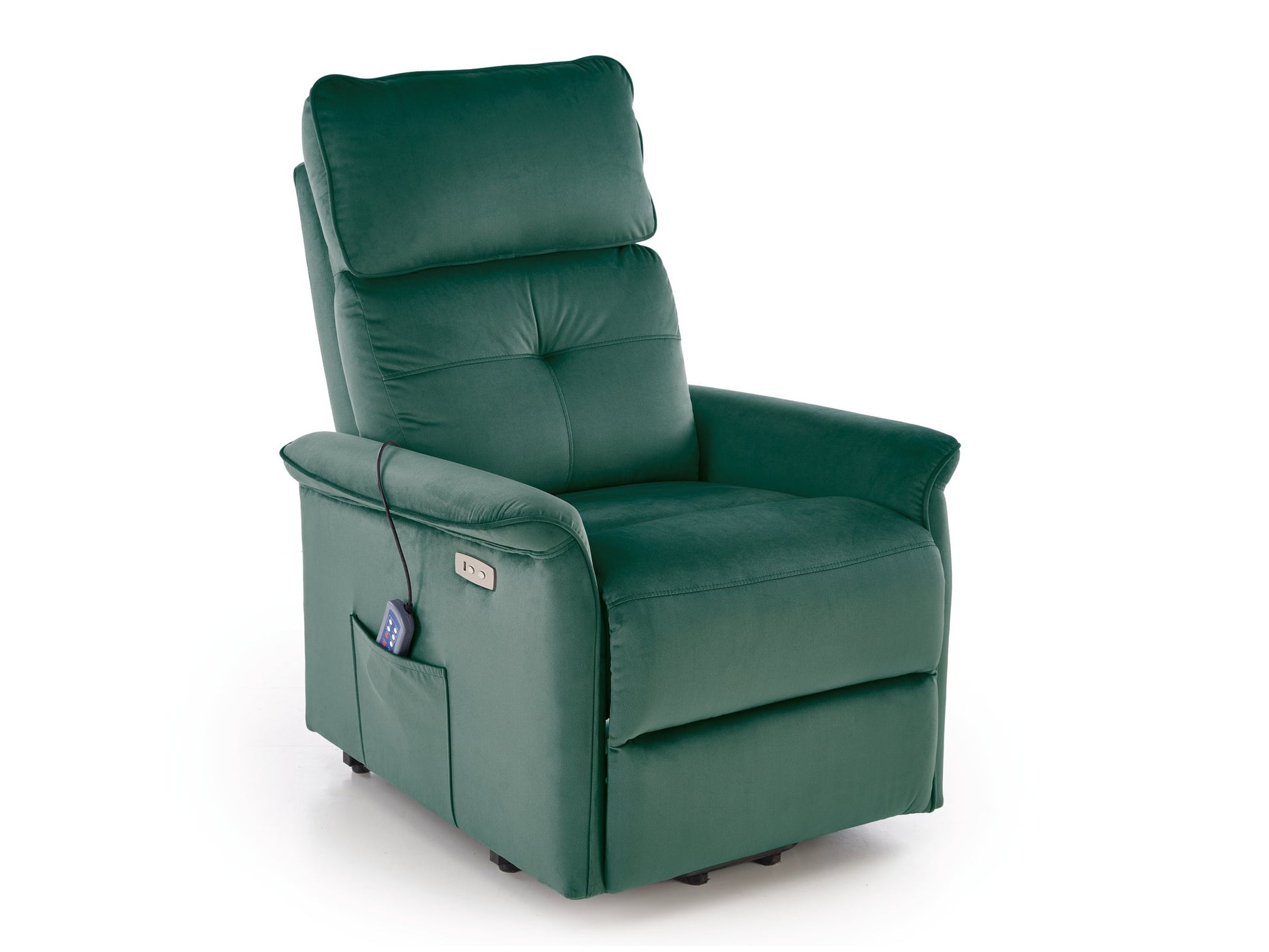 Fotelis reglaineris SEMIR 2 leisure kėdė V-CH-SEMIR_2-FOT-C.ZIELONY, Spalva: Žalia