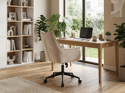 Biuro kėdė CLIO swivel fotelis V-CH-CLIO-FOT-BEŻOWY, Spalva: Smėlinė