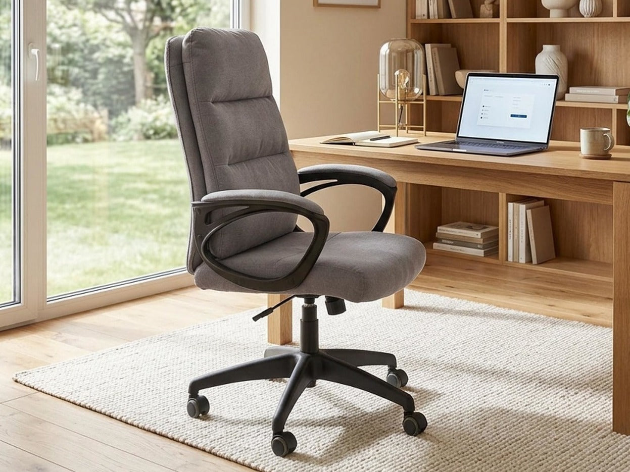 Biuro kėdė SAILOR swivel fotelis V-CH-SAILOR-FOT-POPIELATY, Spalva: Pilka