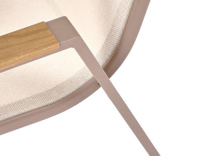 Lauko kėdė HOVER garden kėdė V-CH-HOVER-KR-BEŻOWY, Spalva: Smėlinė + Kapučino