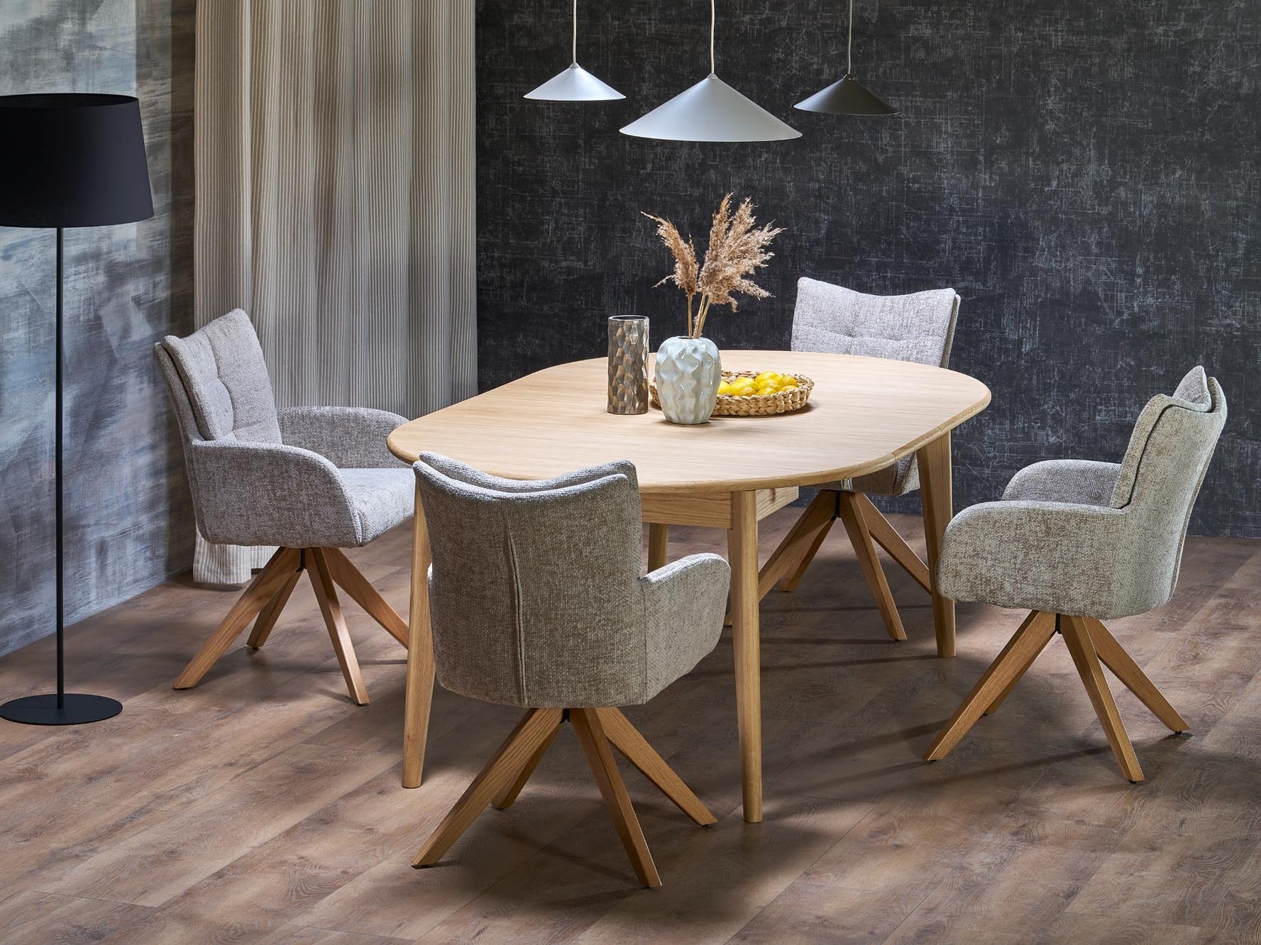 Stalas MAGNUS extension stalas matt natural ąžuolas