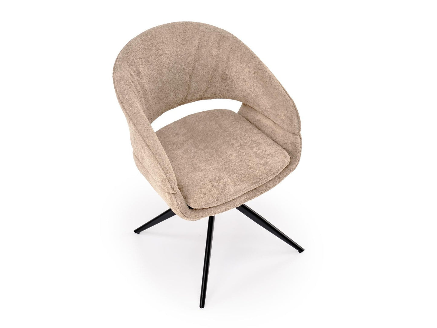 Kėdė K602 kėdė V-CH-K/602-KR-CAPPUCCINO, Spalva: Monte 11
