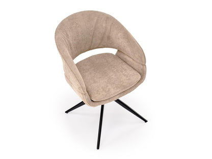 Kėdė K602 kėdė V-CH-K/602-KR-CAPPUCCINO, Spalva: Monte 11