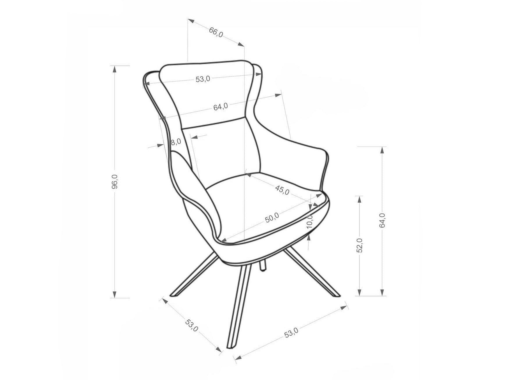Kėdė K611 kėdė V-CH-K/611-KR-C.BEŻOWY, Spalva: Raven 30