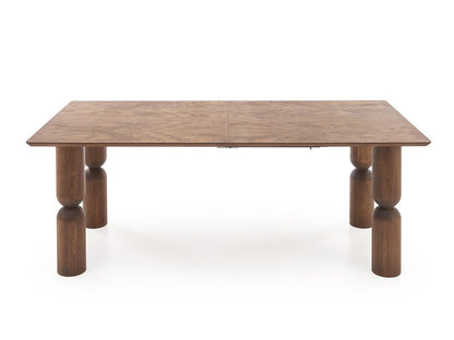 Stalas Melton extension stalas, color: šviesus riešutas / šviesus riešutas V-PL-MELTON-ST