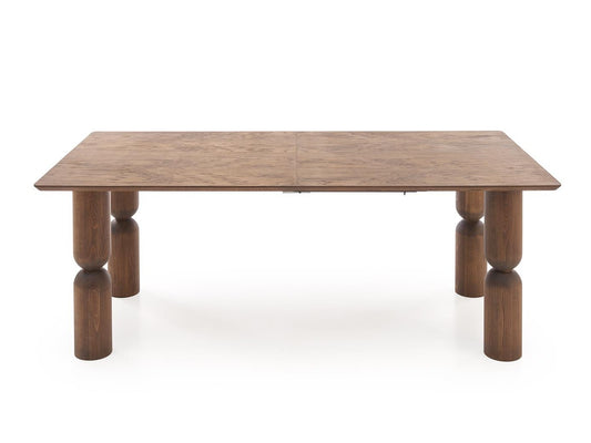 Stalas Melton extension stalas, color: šviesus riešutas / šviesus riešutas V-PL-MELTON-ST