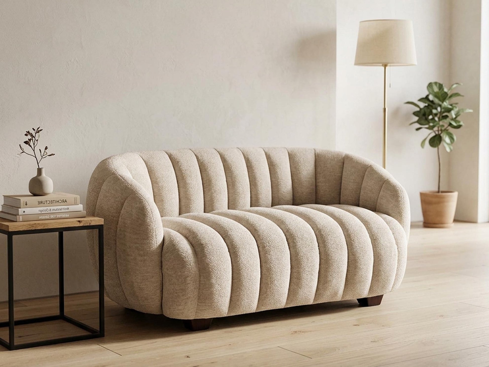 Sofa FRASER XL, leisure kėdė, kreminė V-CH-FRASER_XL-FOT-KREMOWY, Spalva: Raven 22