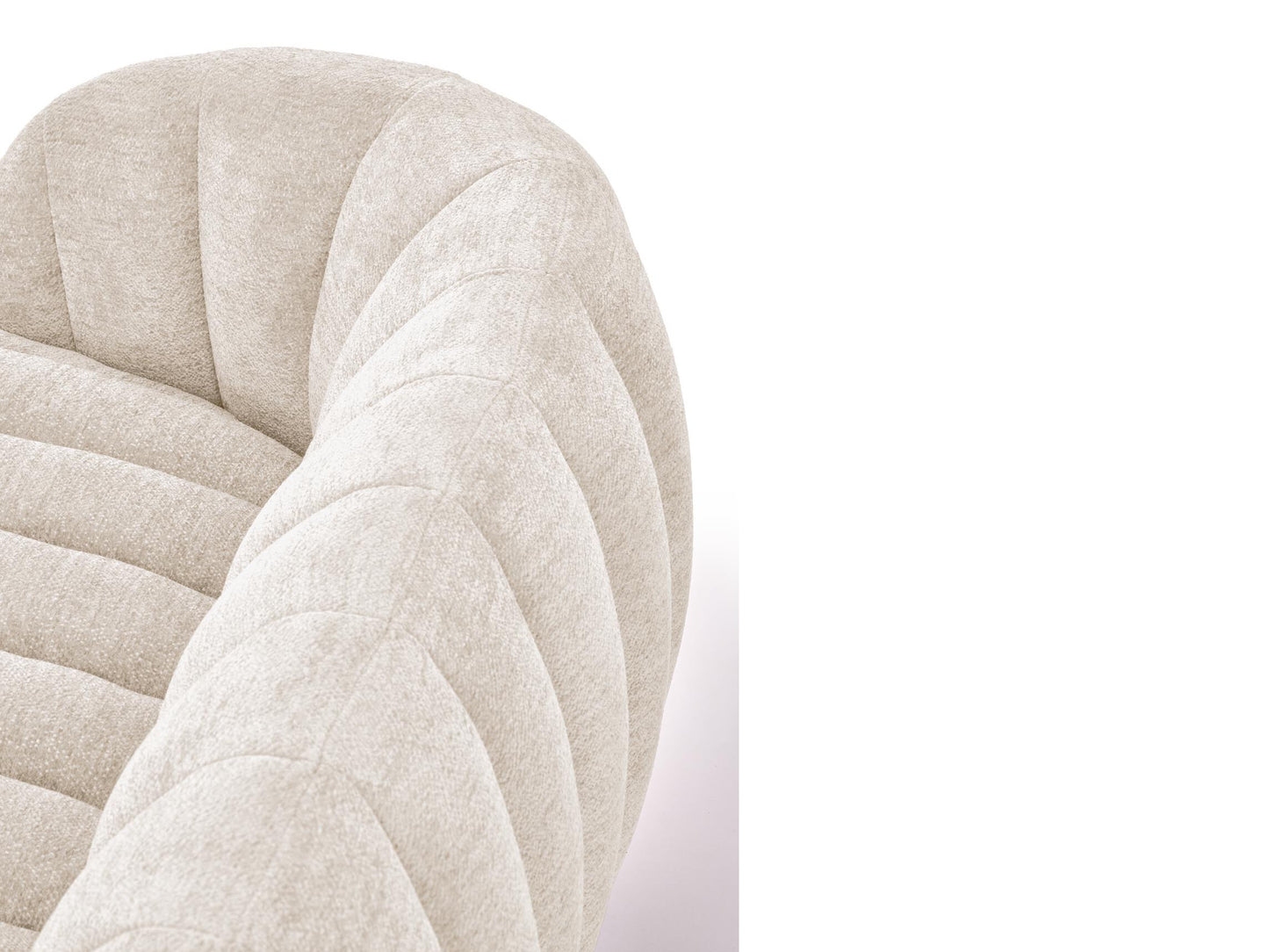 Sofa FRASER XL, leisure kėdė, kreminė V-CH-FRASER_XL-FOT-KREMOWY, Spalva: Raven 22