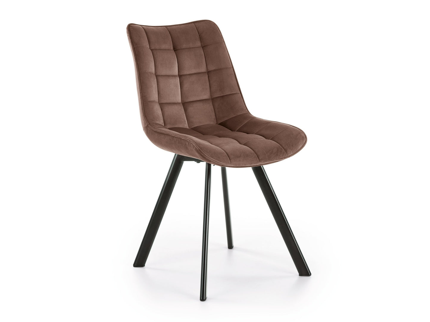 Kėdė K332 V-CH-K/332-KR-MOKKA, Spalva: Ruda + Juoda