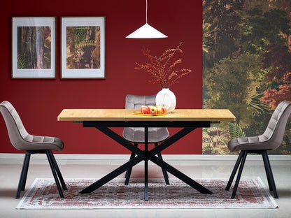 Kėdė K332 V-CH-K/332-KR-MOKKA, Spalva: Ruda + Juoda