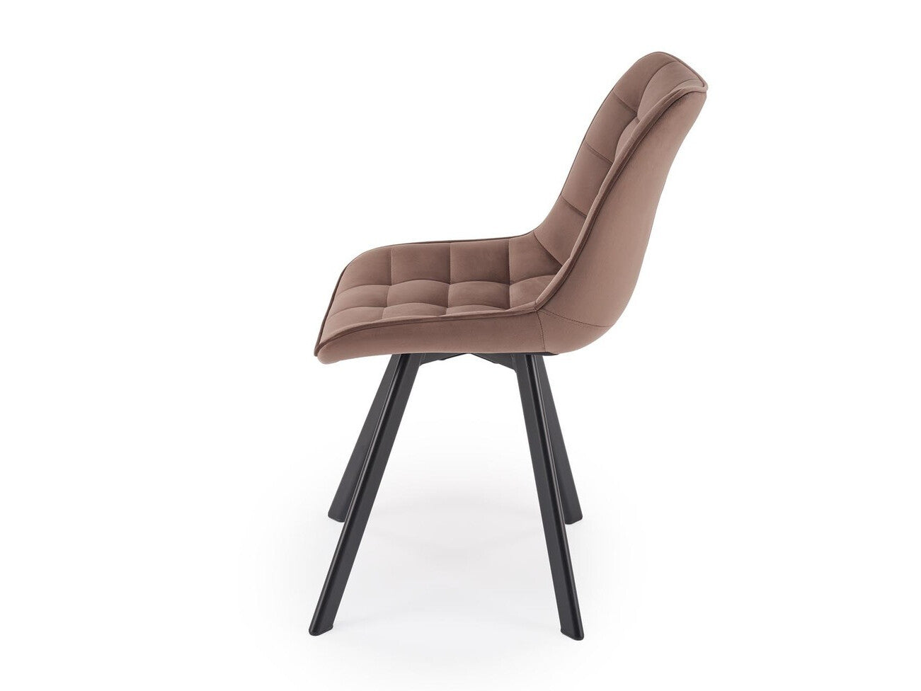 Kėdė K332 V-CH-K/332-KR-MOKKA, Spalva: Ruda + Juoda