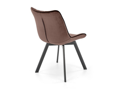Kėdė K520 V-CH-K/520-KR-MOKKA, Spalva: Bluvel 38