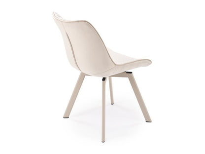 Kėdė K520 V-CH-K/520_CS-KR-J.BEŻOWY, Spalva: Bluvel 30