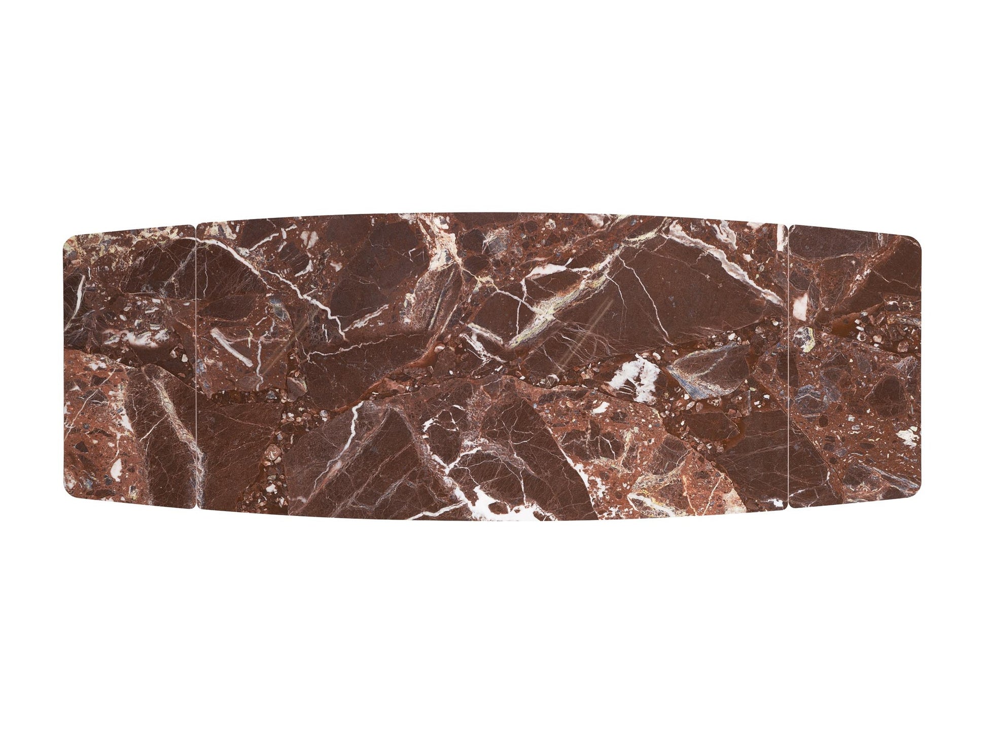 Stalas MARVIN extension stalas, top - maroon marmuras, kojos - juoda V-CH-MARVIN-ST-BORDOWY