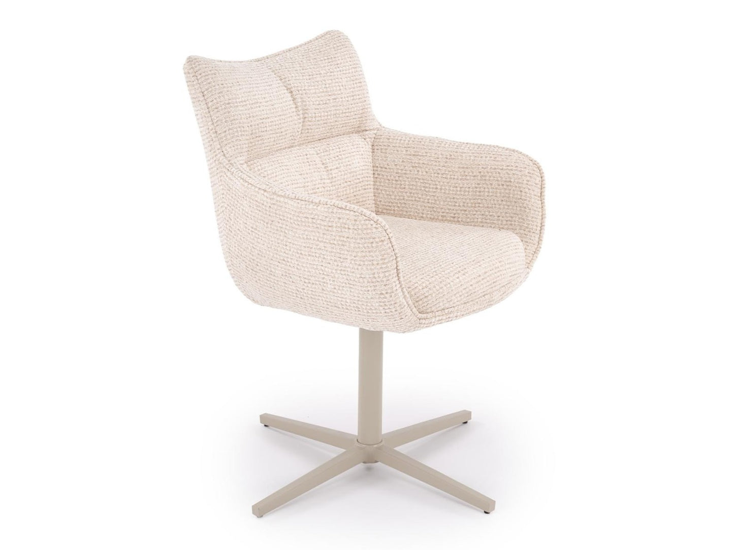 Kėdė K614 CS kėdė, smėlinė V-CH-K/614_CS-KR-BEŻOWY