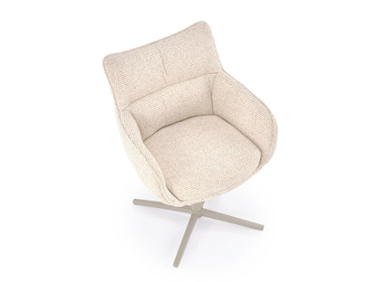 Kėdė K614 CS kėdė, smėlinė V-CH-K/614_CS-KR-BEŻOWY