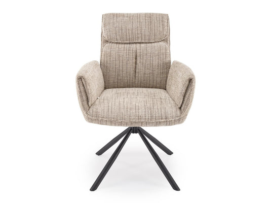 Kėdė K596 CS kėdė V-CH-K/596-KR-BEŻOWY, Spalva: Baltimore 05 + Juoda