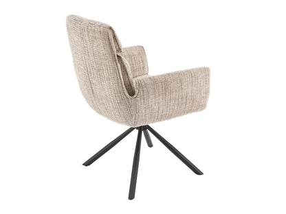 Kėdė K596 CS kėdė V-CH-K/596-KR-BEŻOWY, Spalva: Baltimore 05 + Juoda
