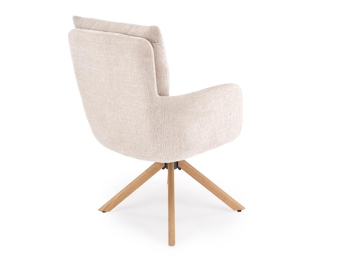 Kėdė K594 kėdė, smėlinė / natural ąžuolas V-CH-K/594-KR-J.BEŻOWY/D.NATURALNY