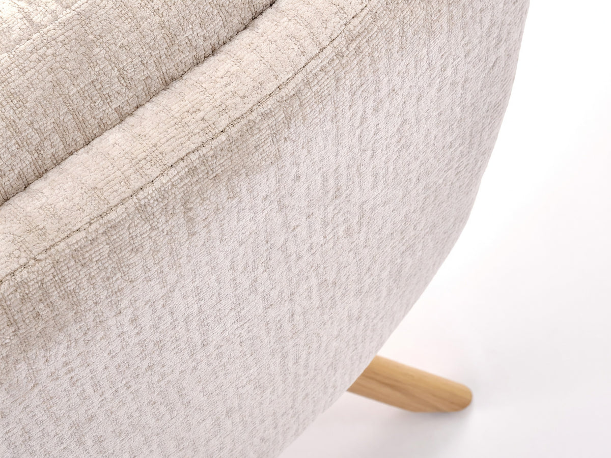 Kėdė K594 kėdė, smėlinė / natural ąžuolas V-CH-K/594-KR-J.BEŻOWY/D.NATURALNY