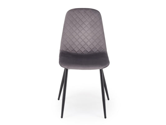 Kėdė K608 kėdė V-CH-K/608-KR-POPIELATY, Spalva: Pilka