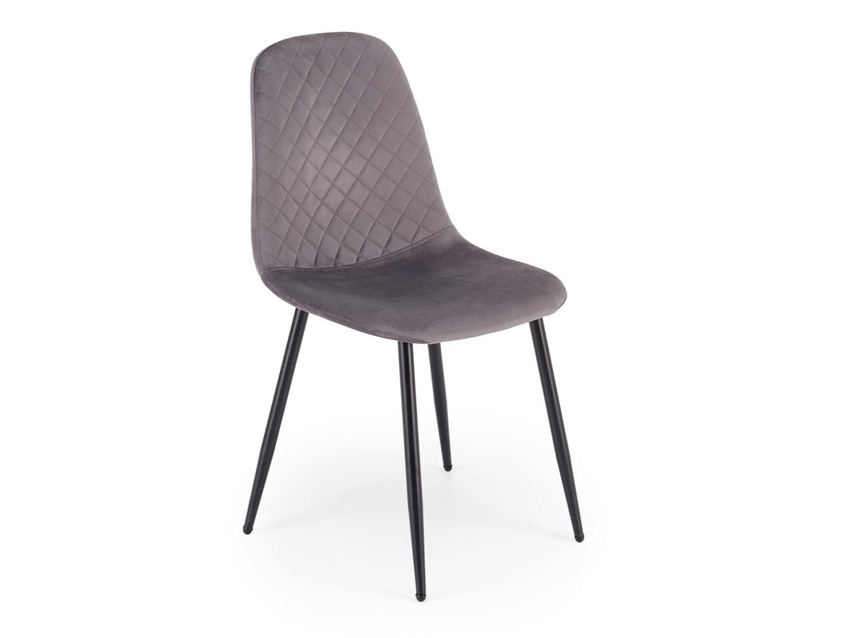 Kėdė K608 kėdė V-CH-K/608-KR-POPIELATY, Spalva: Pilka