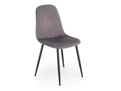 Kėdė K608 kėdė V-CH-K/608-KR-POPIELATY, Spalva: Pilka