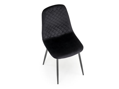 Kėdė K608 kėdė V-CH-K/608-KR-CZARNY, Spalva: Juoda