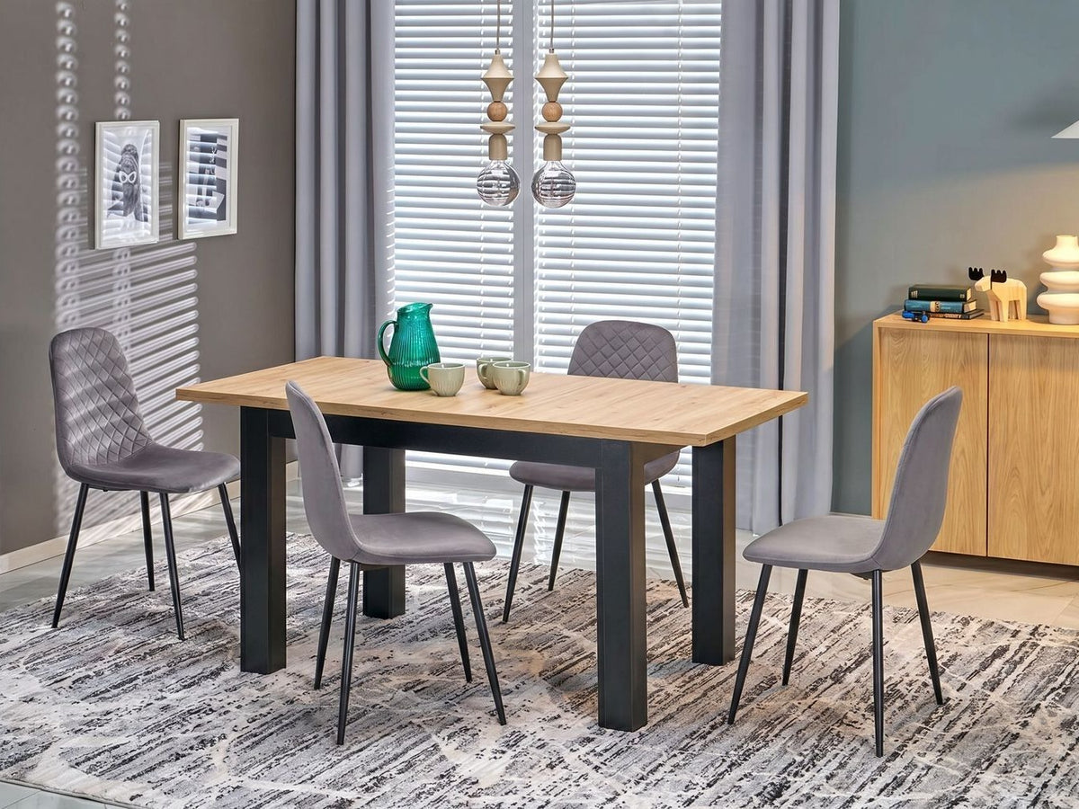 Kėdė K608 kėdė V-CH-K/608-KR-POPIELATY, Spalva: Pilka
