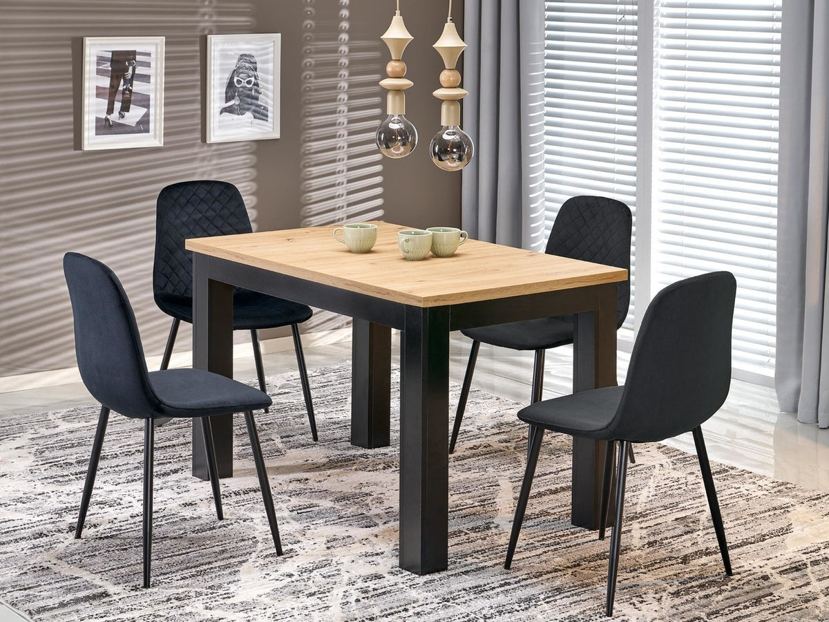 Kėdė K608 kėdė V-CH-K/608-KR-CZARNY, Spalva: Juoda