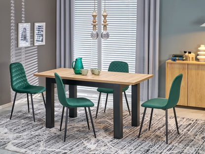 Kėdė K608 kėdė V-CH-K/608-KR-C.ZIELONY, Spalva: Žalia