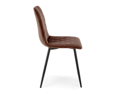 Kėdė K525 kėdė V-CH-K/525-KR-MOKKA, Spalva: Ruda + Juoda