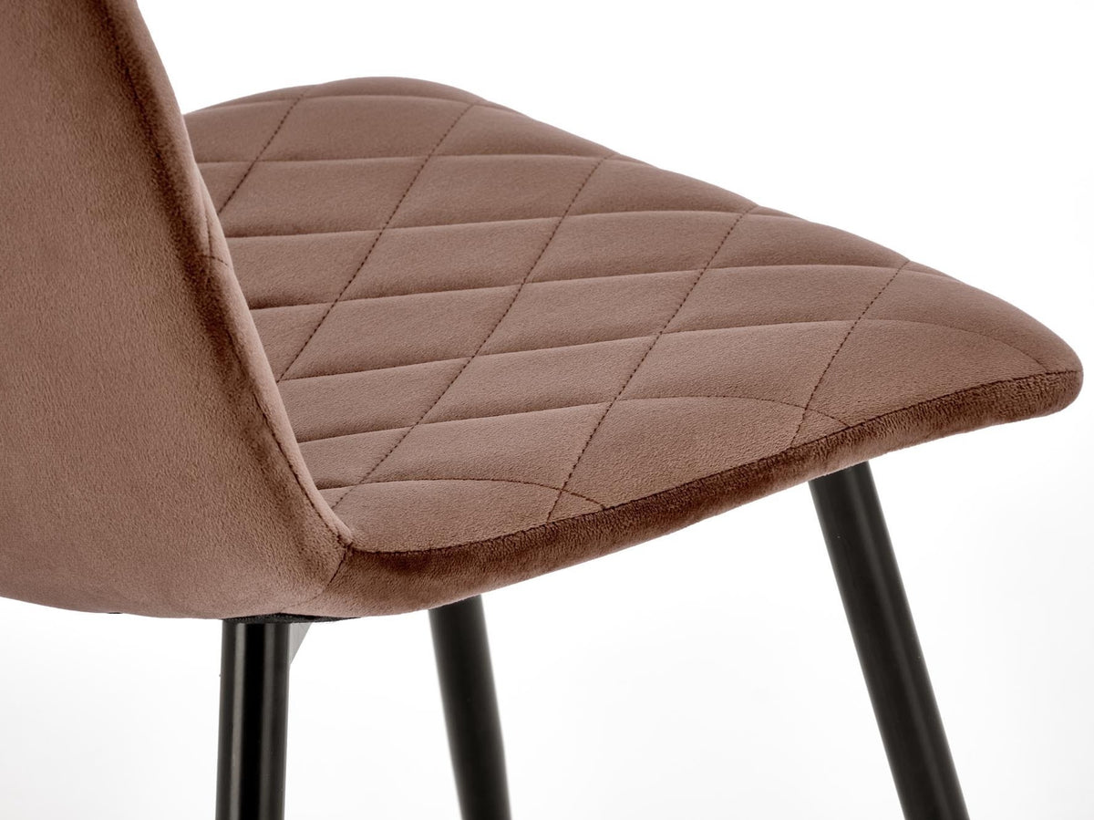 Kėdė K525 kėdė V-CH-K/525-KR-MOKKA, Spalva: Ruda + Juoda
