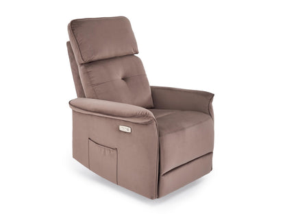 Fotelis reglaineris SEMIR V-CH-SEMIR-FOT-MOKKA, Spalva: Bluvel 38